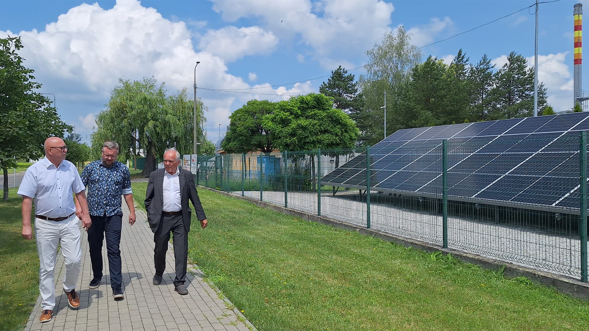 Senator Tadeusz Jarmuziewicz z wizytą w BPEC