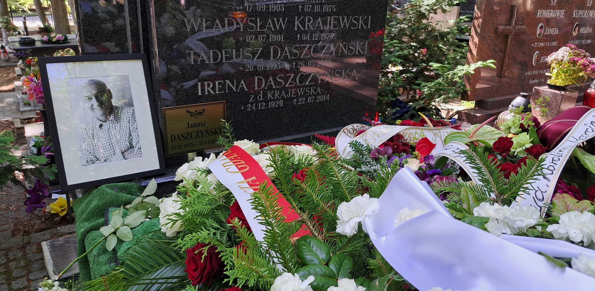 W Sopocie pożegnano Janusza Daszczyńskiego. Były prezes Telewizji Polskiej miał 73 lata