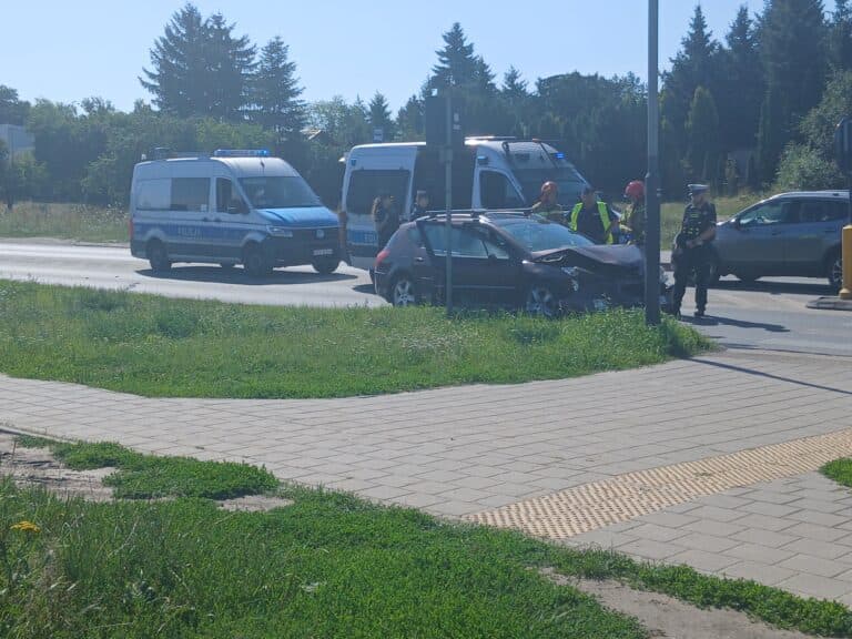 Read article: Wypadek na Retkini. Utrudnienia w stronę Pabianic [ZDJĘCIA]