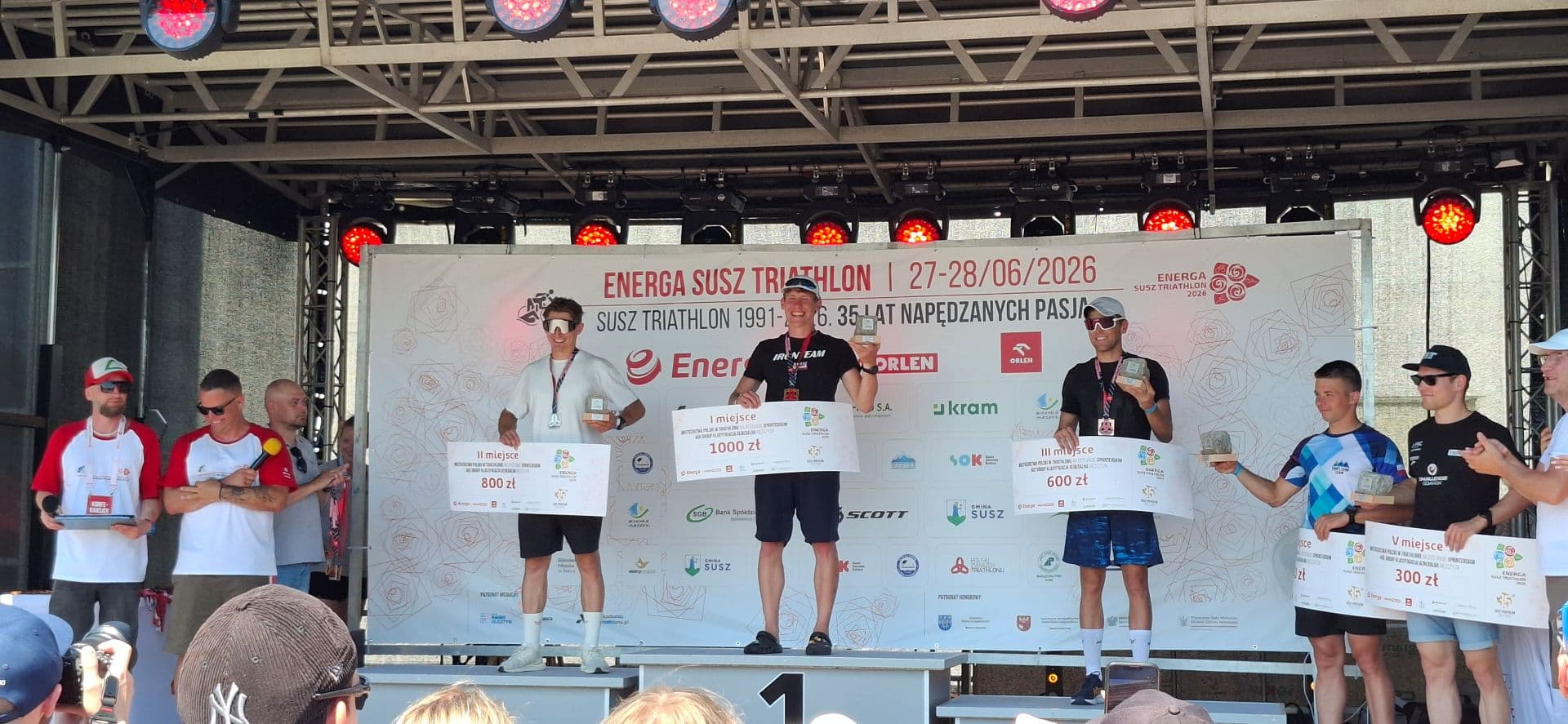 Trwa jubileuszowa 35. edycja Energa Susz Triathlon [WYNIKI]