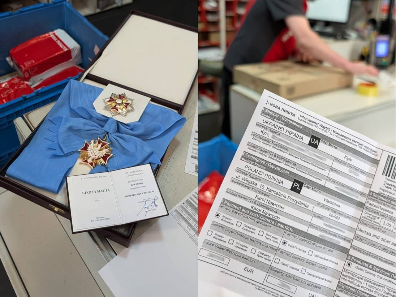 Czy za order prezydenta Ukrainy trzeba było zapłacić?