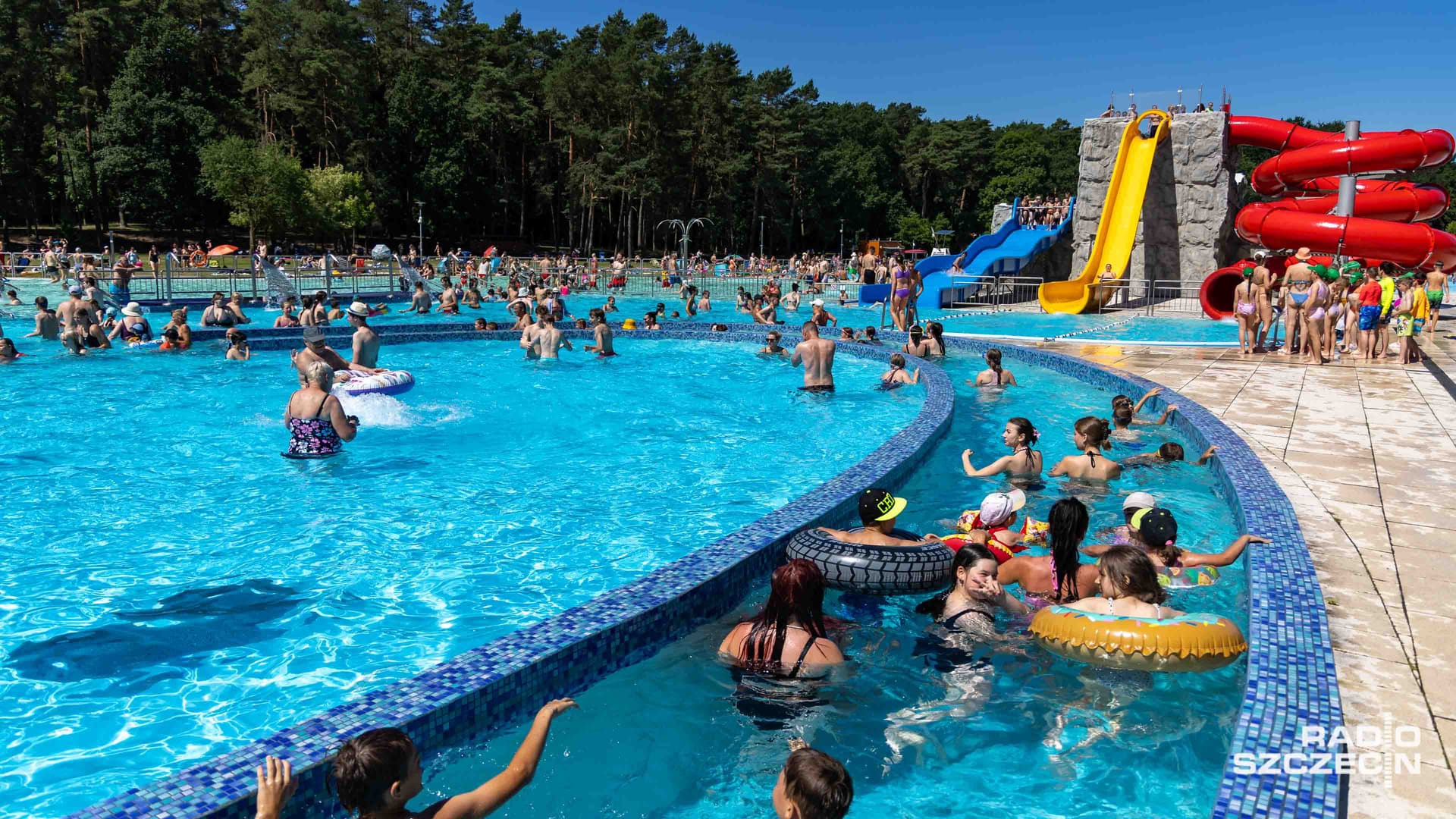 Jest upał, są zagubione dzieci na kąpielisku Arkonka