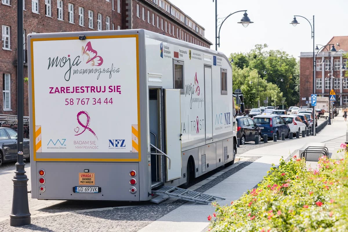 Rak piersi nie boli na początku. Teraz można zbadać się za darmo