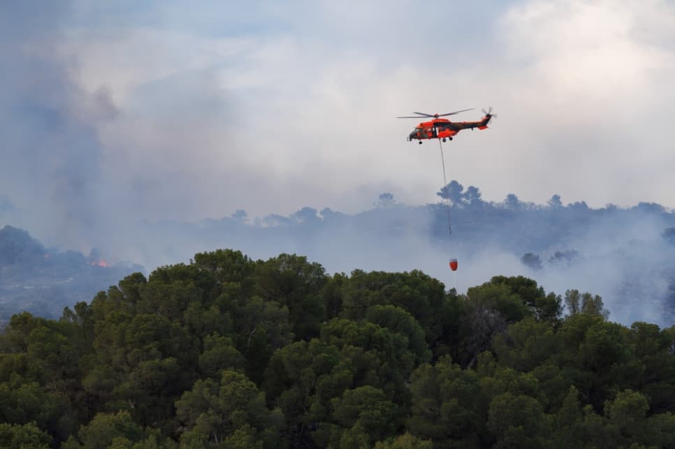 Pożar na Costa Brava. Tysiące mieszkańców i turystów objętych kwarantanną