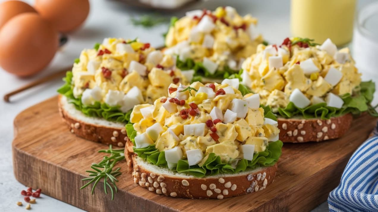 Najlepsza pasta jajeczna w 5 minut. Robię ją codziennie, nigdy mi się nie znudzi