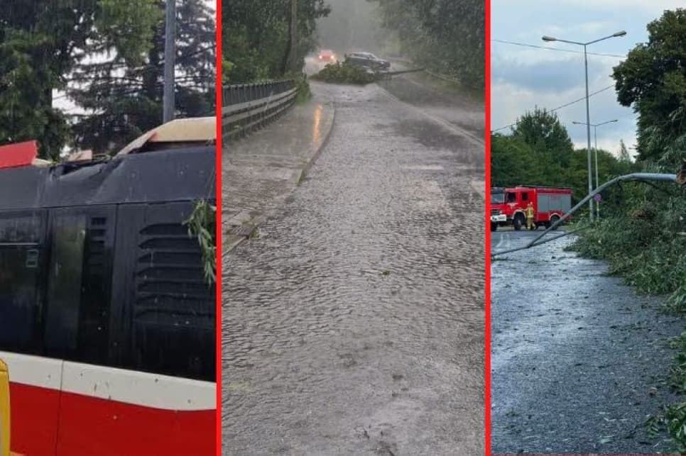 Kilka osób rannych, wywrotki jachtów, setki interwencji. Katastrofalne skutki nawałnic