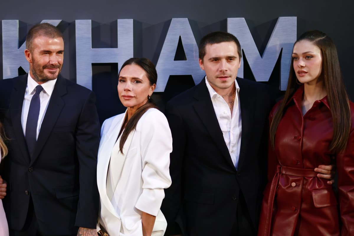 Brooklyn Beckham znowu dopiekł rodzicom. Najpierw olał Davida w Dzień Ojca, a teraz publicznie słodzi teściowi