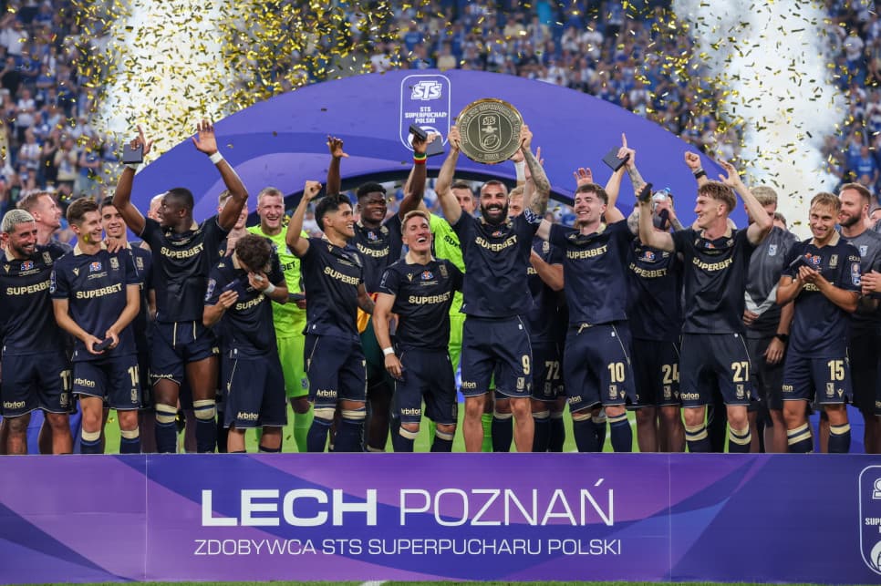 Lech Poznań z Superpucharem Polski. „Kolejorz” nie dał szans Górnikowi Zabrze