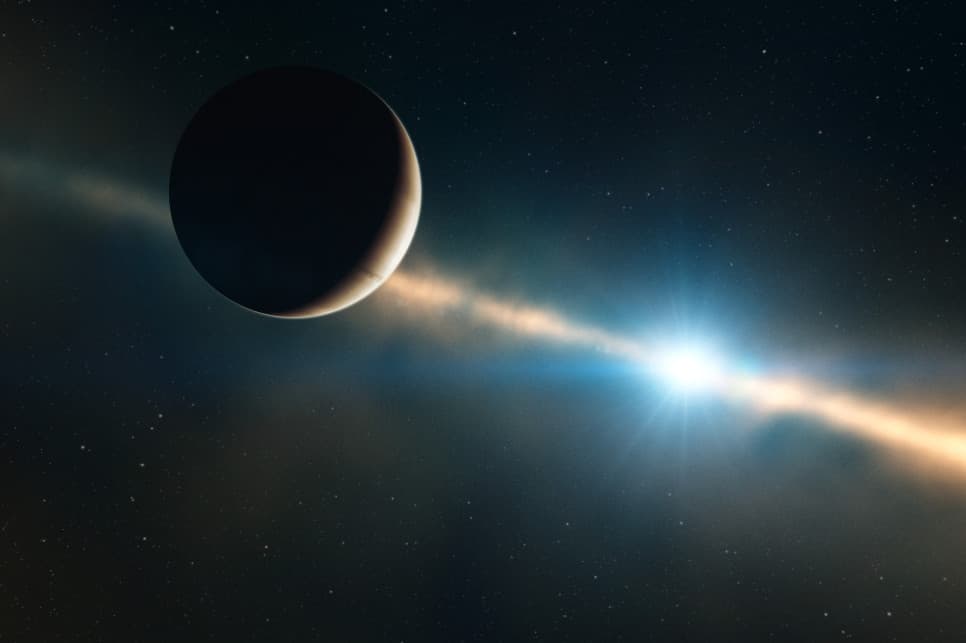 Tajemnicza planeta Beta Pictoris b wciąż nie ujawnia swego pochodzenia