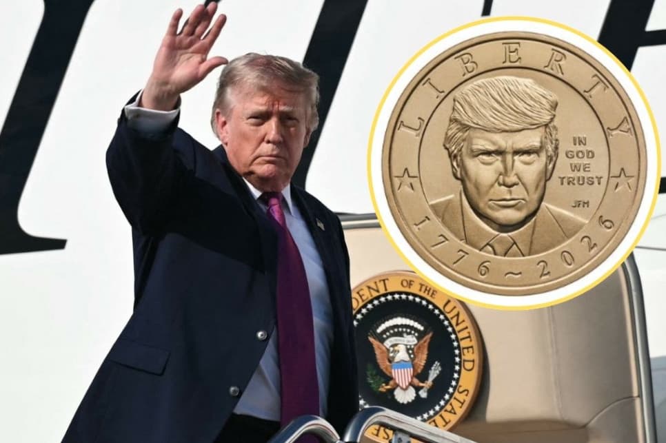 USA wybija złote monety z wizerunkiem Trumpa