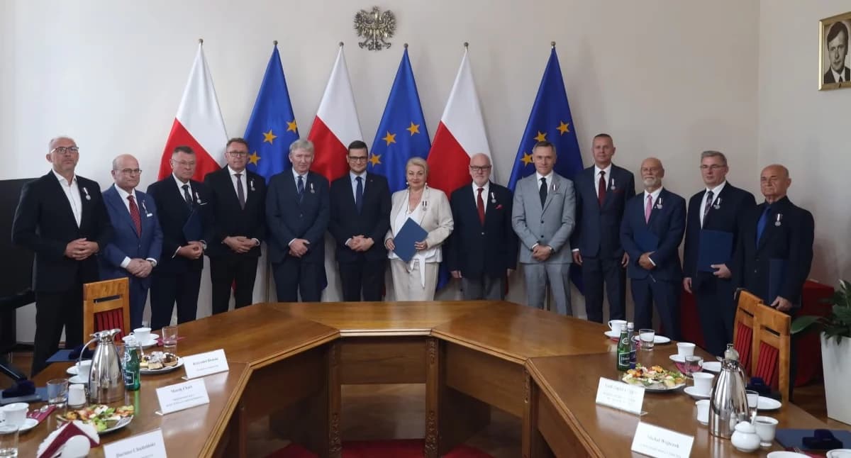 Wójt uhonorowany prestiżową odznaką