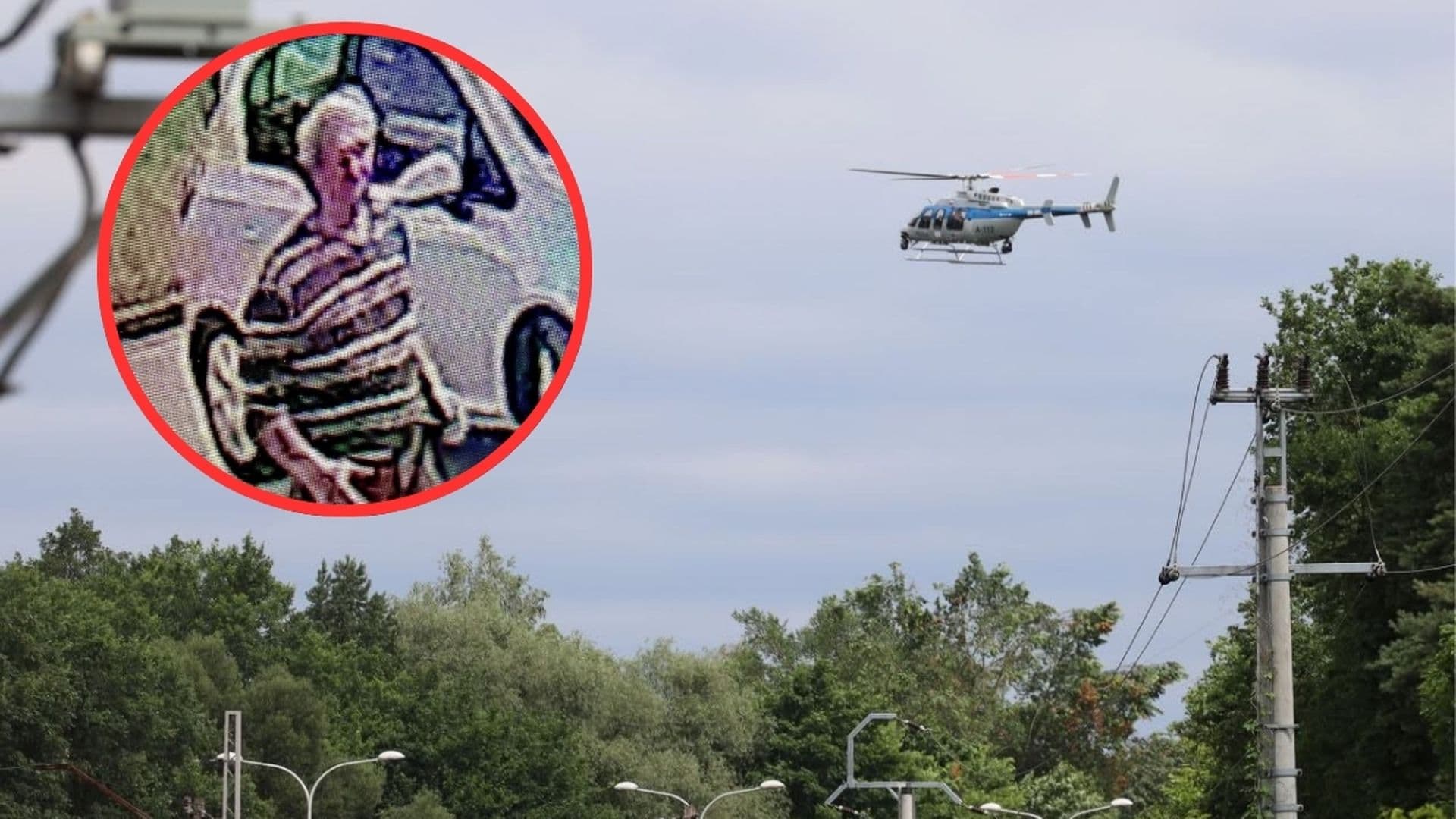 Trwa obława za podejrzanym pod Kielcami. Policja opublikowała zdjęcie 65-latka