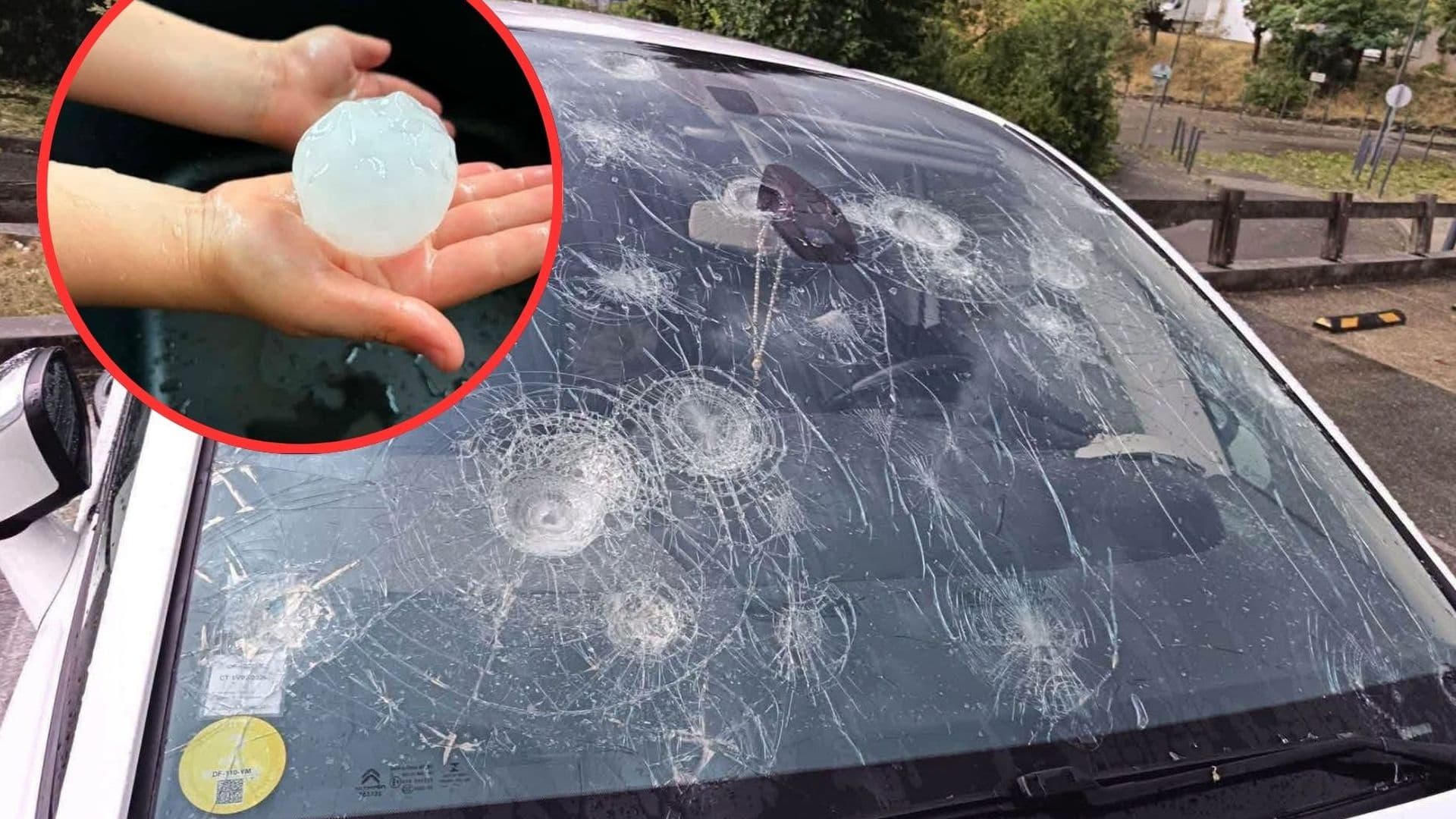 Olbrzymi grad we Francji. Zniszczone samochody, trwa liczenie strat