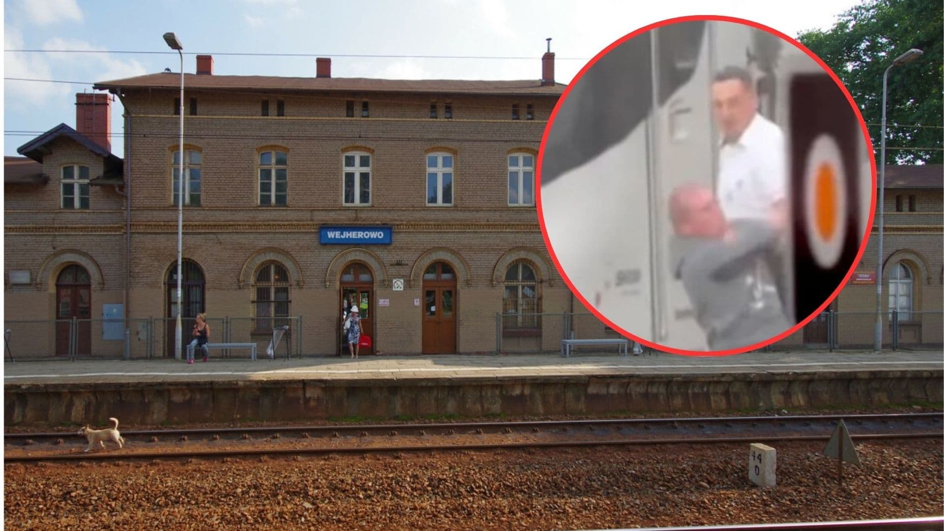 Bójka na peronie w Wejherowie, nagranie trafiło do sieci. „Policja prowadzi postępowanie dwutorowo”