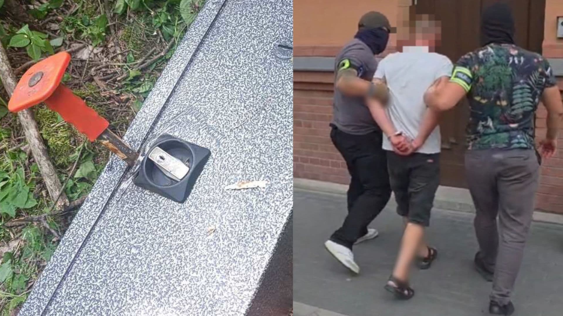 Brutalny napad w Wielkopolsce. Ukrainiec z pistoletem i nożem wtargnął do firmy, ukradł sejf