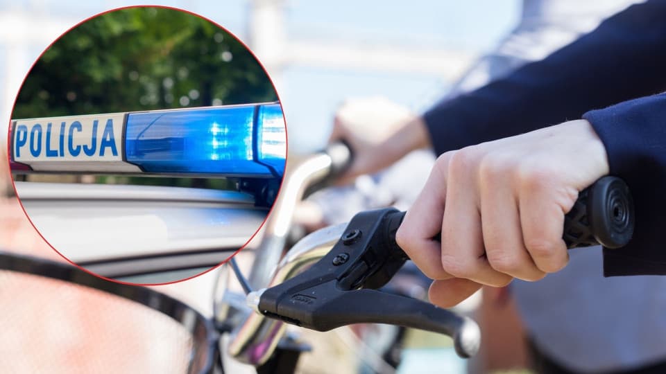 Nietrzeźwy rowerzysta doprowadził do kolizji. Ponad 0,8 promila i 3500 zł mandatu