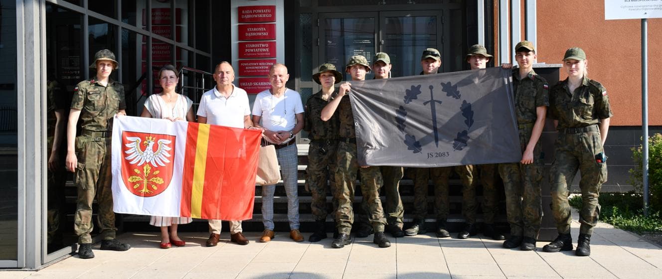 Rozpoczęła się wyjątkowa wyprawa Strzelców po Powiecie Dąbrowskim