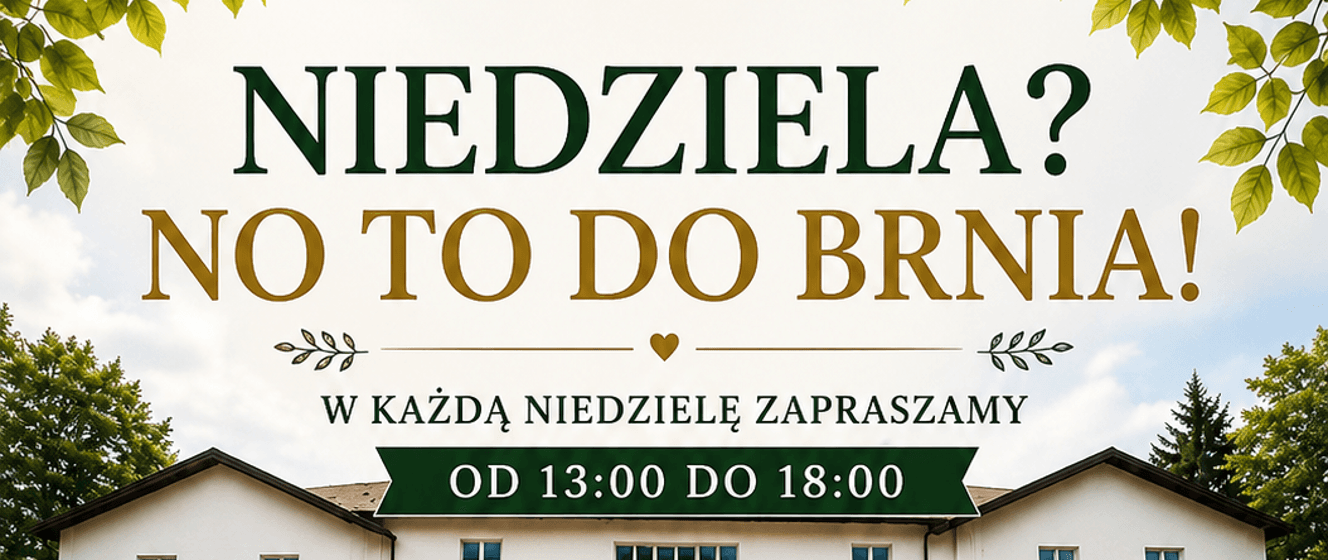 Kawa, ciastko i park? Tylko w Brniu!