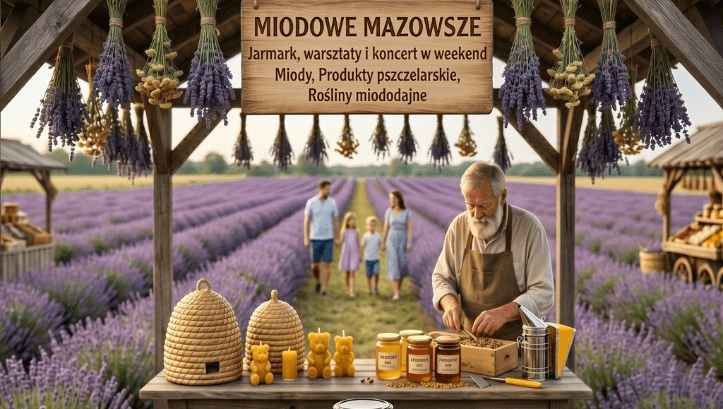 Miodowe Mazowsze – święto miodu, natury i lokalnych smaków już w ten weekend