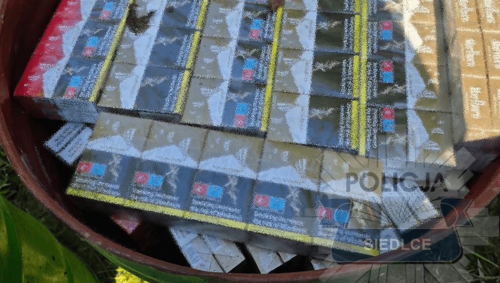 Ponad 141 tysięcy nielegalnych papierosów zabezpieczonych przez policjantów