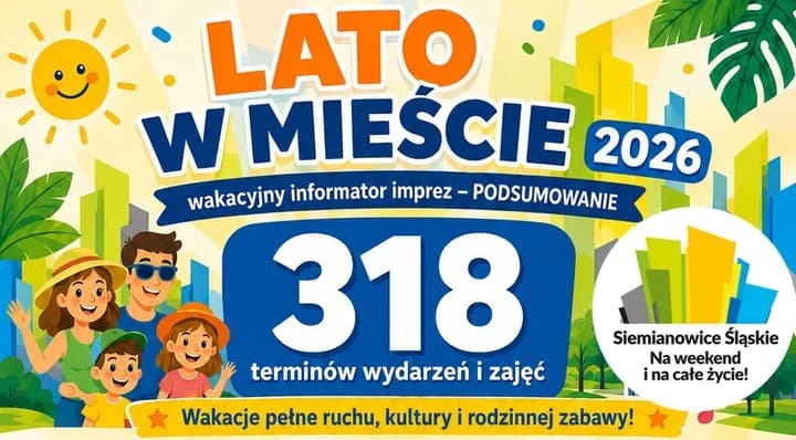 Lato pełne koncertów i spektakli dla dzieci w Siemianowicach