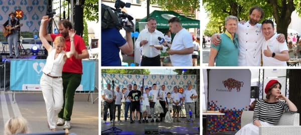 DZISIEJSZY Miasto Siemiatycze Drugi dzień Dni Siemiatycz 2026 pełen smaków, rodzinnych atrakcji i kabaretowego humoru
