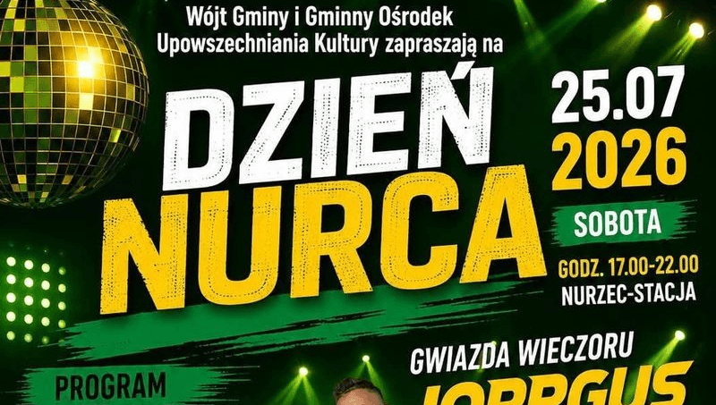 Dzień Nurca-Stacji 2026. Będą koncerty, parada motocykli i zabawa do późnej nocy