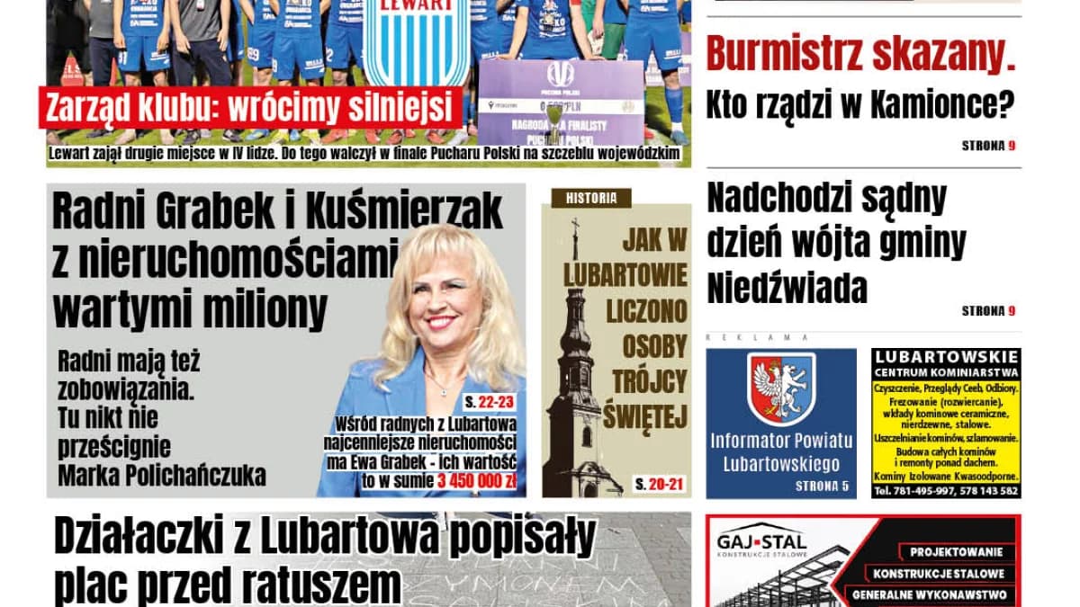 OKŁADKAWspólnota Lubartowska nr 25/2026 r