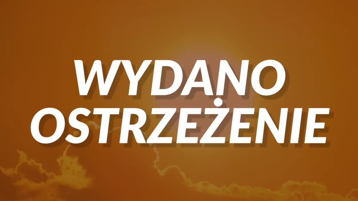 Alert dla całego woj. łódzkiego. Zacznie się po południu