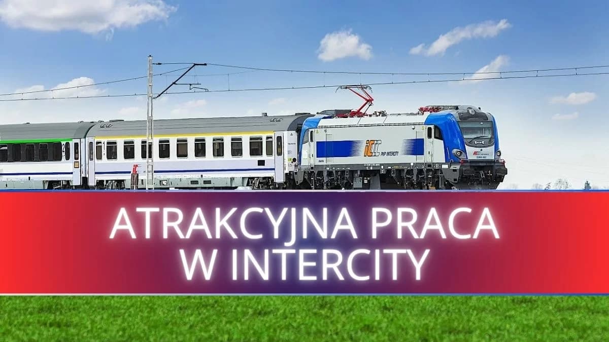 Intercity szuka do pracy. Wystarczy wykształcenie średnie, nie wymagają doświadczenia, oferują przywileje