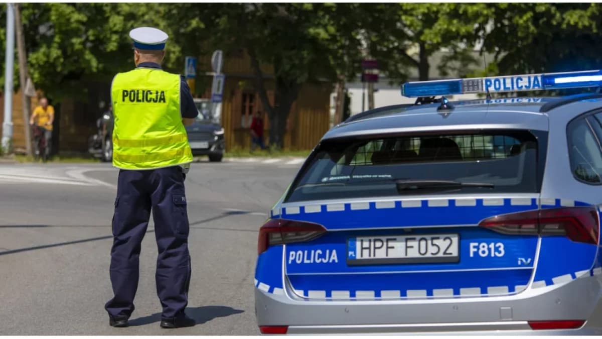 Tragedia na drodze wojewódzkiej nr 702. Nie żyje 72-latek, trwa obława na sprawcę wypadku