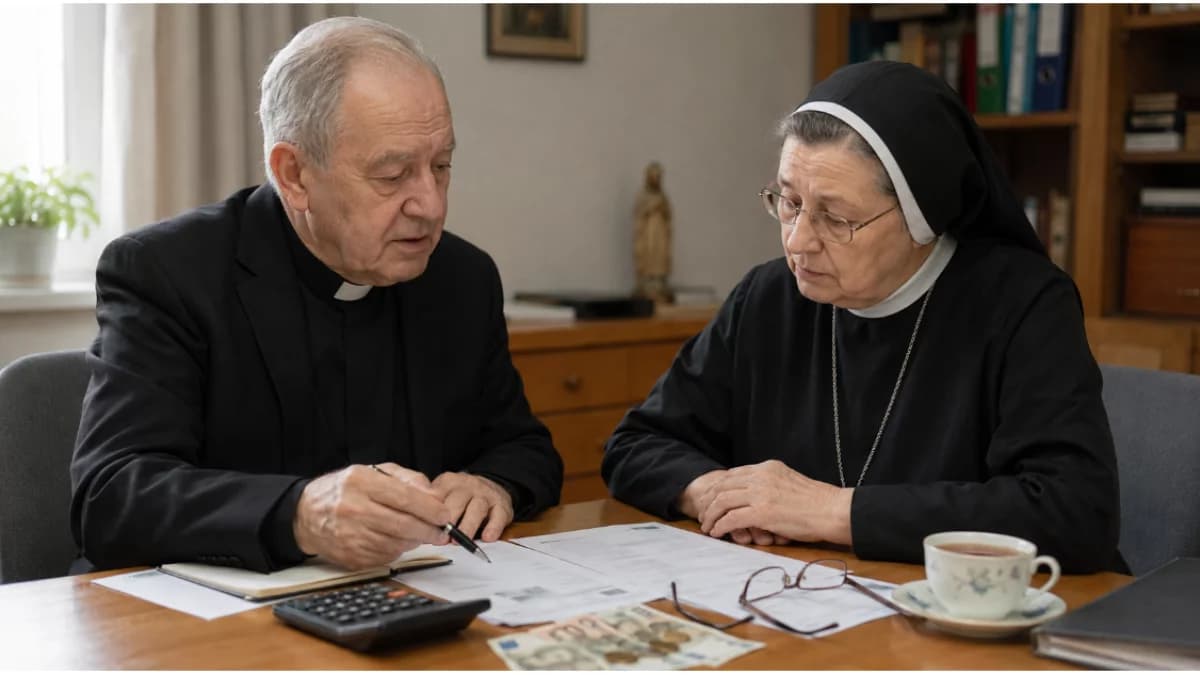 Tak wyglądają emerytury duchownych. Ile dostaje ksiądz a ile zakonnica?