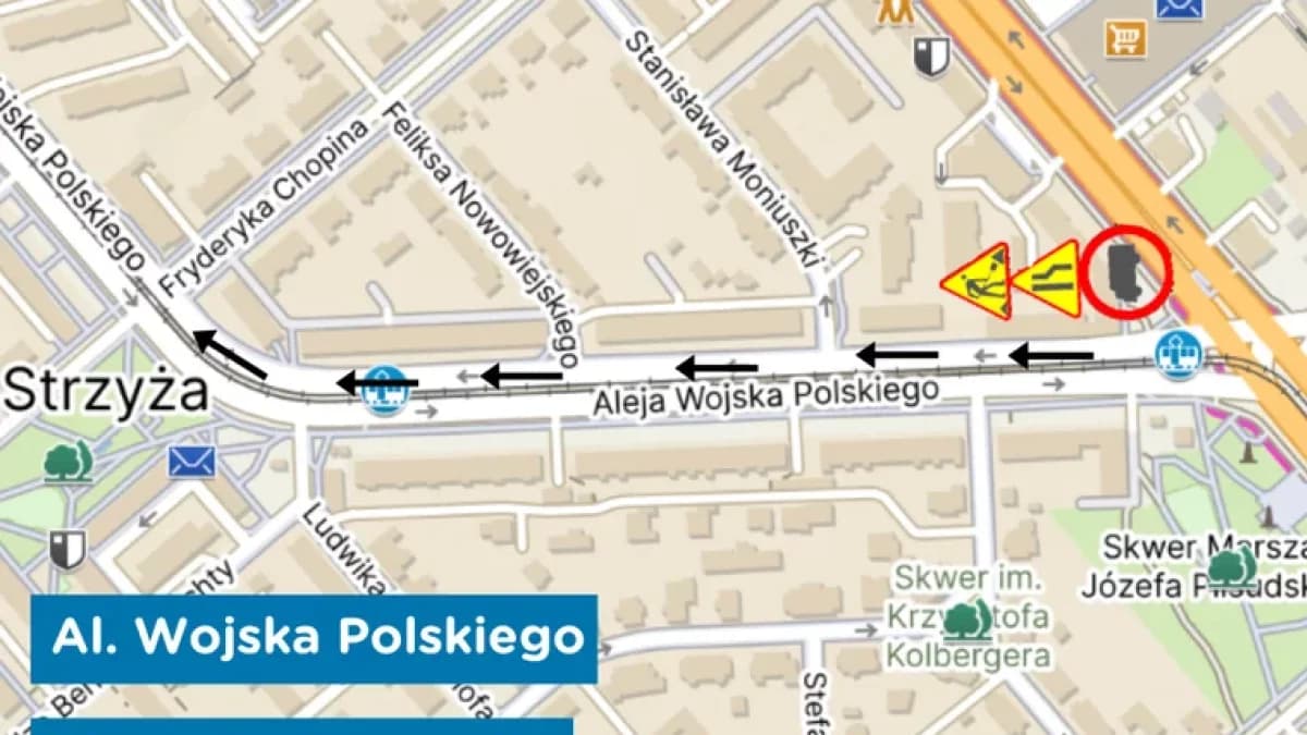 Miesiąc utrudnień dla kierowców w Gdańsku