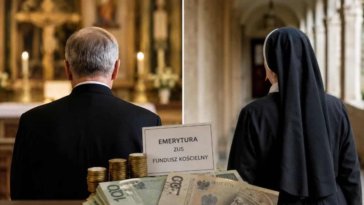 Taką emeryturę dostaje ksiądz, a taką zakonnica. Różnica zaskakuje