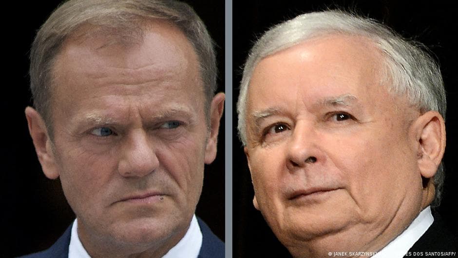 Prasa: Zbliża się koniec rywalizacji Tuska z Kaczyńskim?