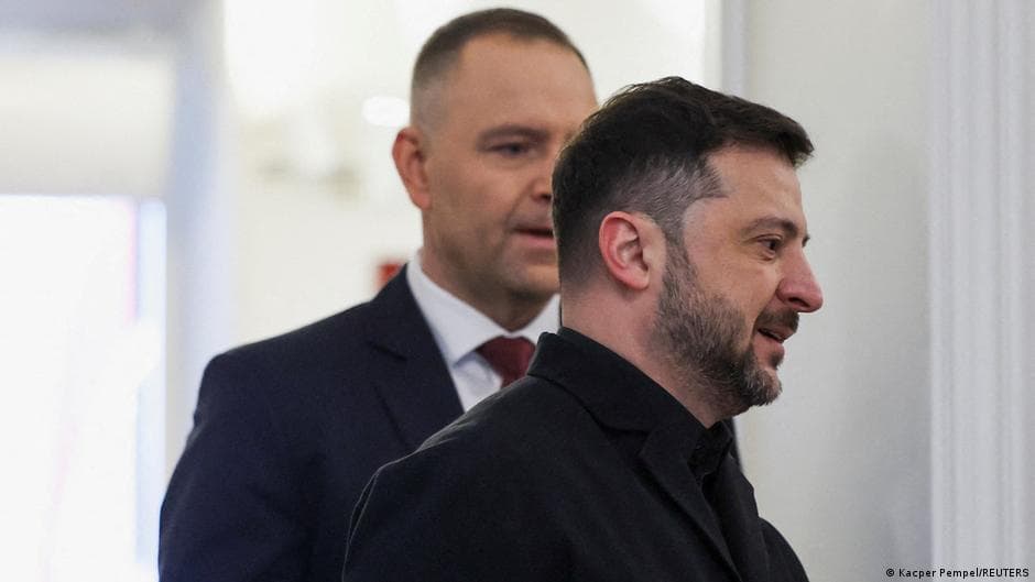 Niemiecka prasa: Zełenski deeskaluje spór z Polską