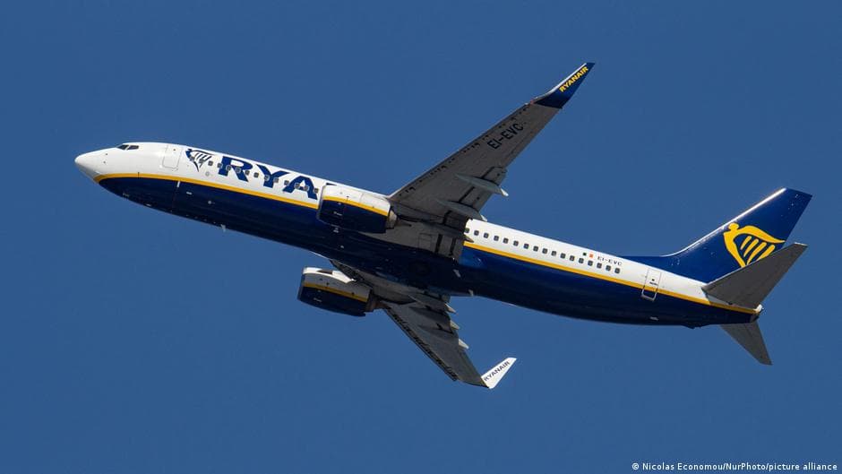 Horror na pokładzie Ryanair. Pas uratował mu życie