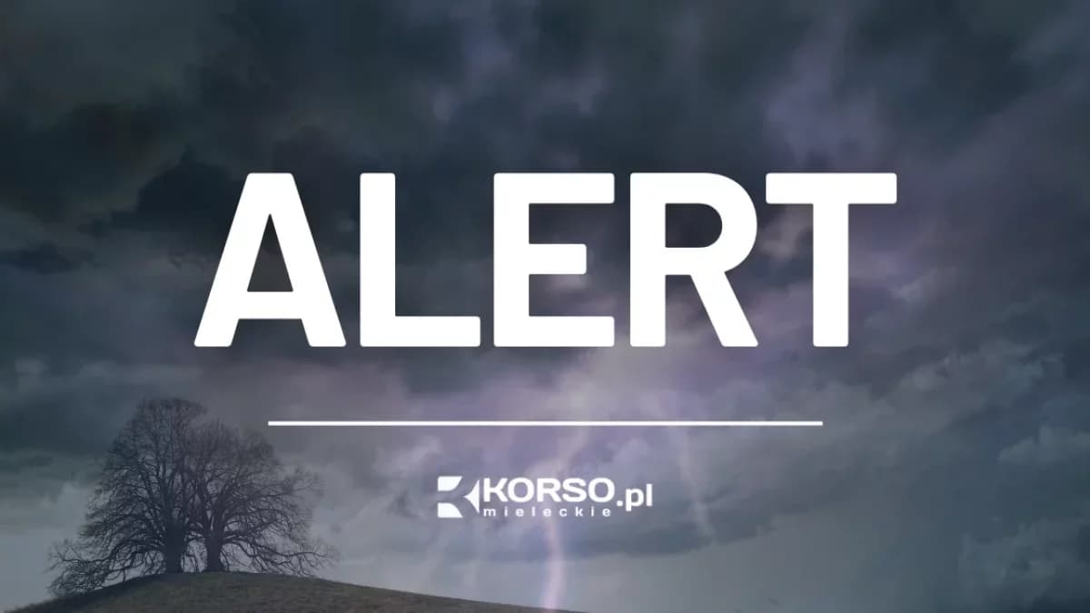 Alert Zarządzania Kryzysowego dla Podkarpacia. Zacznie się po południu