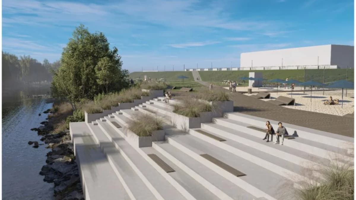 Jest zwycięska koncepcja miejskiej plaży nad Wisłoką. Wiemy już jak może wyglądaćWiadomości