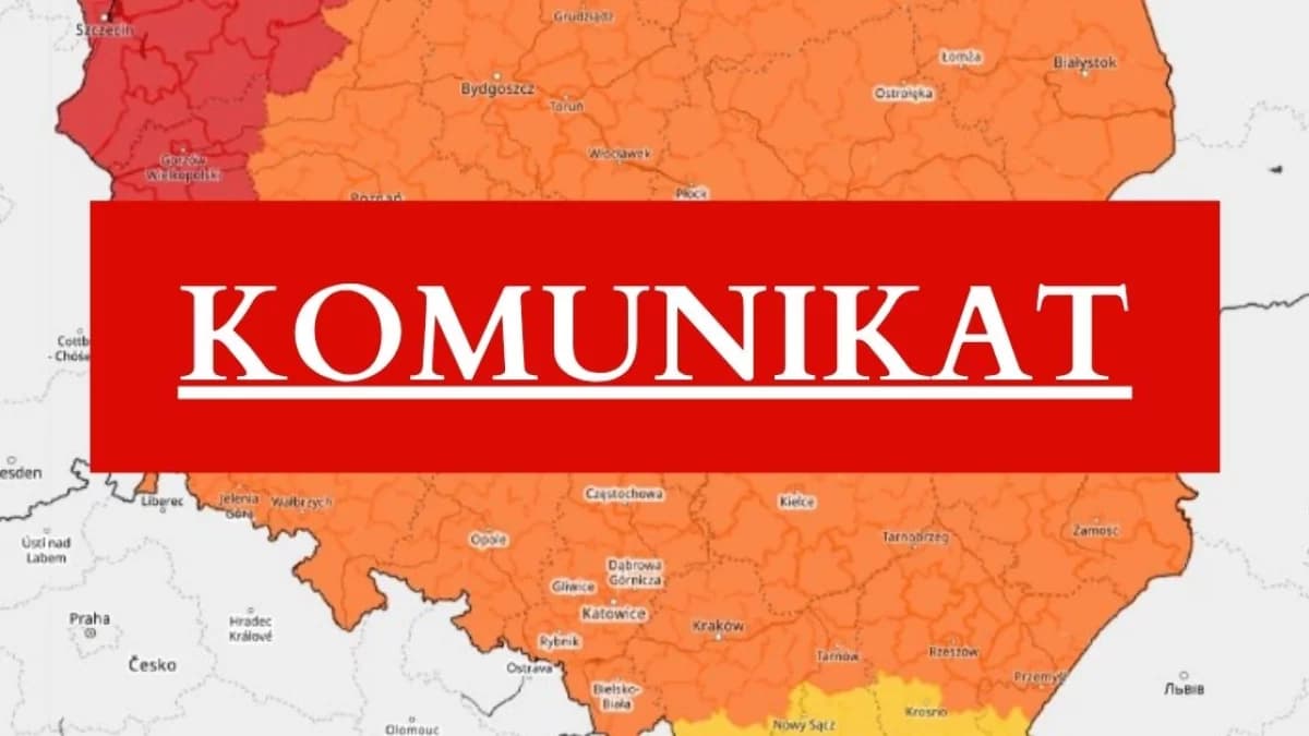 Pilny komunikat dla mieszkańców naszego województwa i całej Polski. Mapy ostrzeżeń płoną. W weekend termometry oszaleją