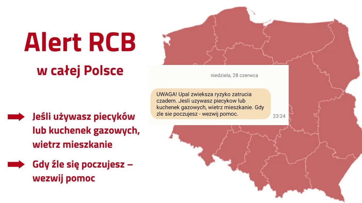 Nocny alert do wszystkich Polaków. Komunikat istotny, ale dlaczego o takiej porze?