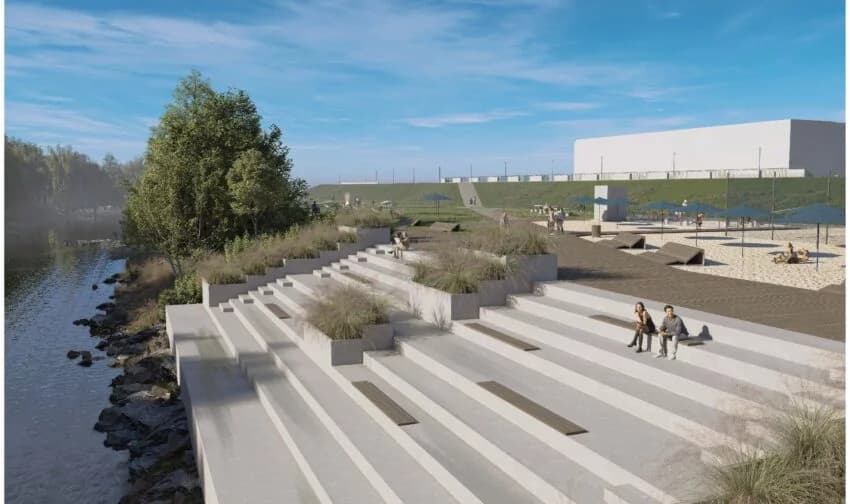Jest zwycięska koncepcja miejskiej plaży nad Wisłoką. Wiemy już jak może wyglądać