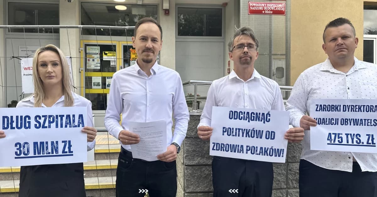 Nowa Nadzieja składa wniosek o odwołanie Pawła Pazdana: „Polityków trzeba odciągnąć od służby zdrowia”
