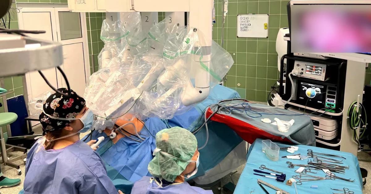 Nowoczesna chirurgia robotyczna w mieleckim szpitalu. Przełom w operacjach urologicznych