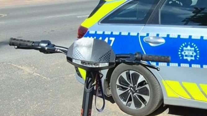 Skontrolowali użytkowników hulajnóg. Nie obyło się bez wykroczeń