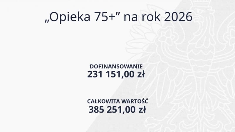 Opieka 75+ czyli wsparcie dla swarzędzkich seniorów