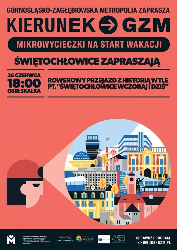 Kierunek GZM na rowerze - trasa przez Świętochłowice z żużlem po drodze