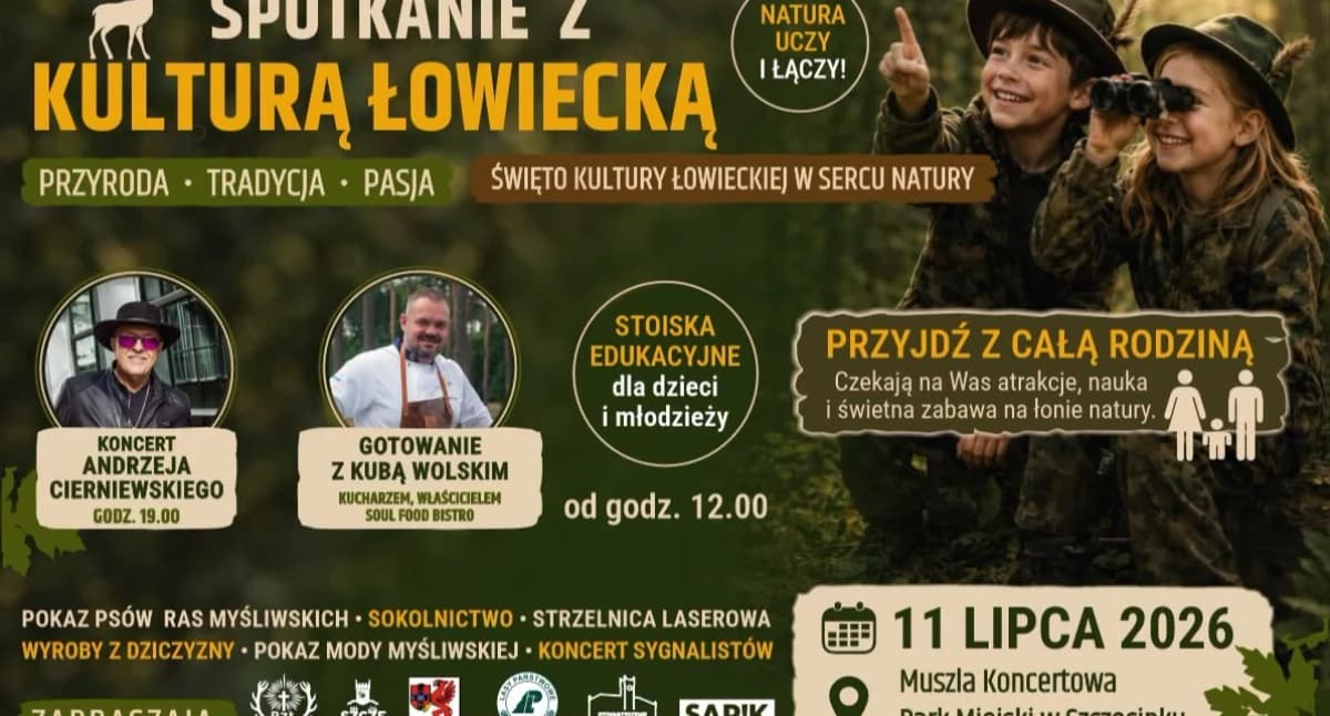 Dzisiaj Spotkanie z Kulturą Łowiecką odbędzie się …