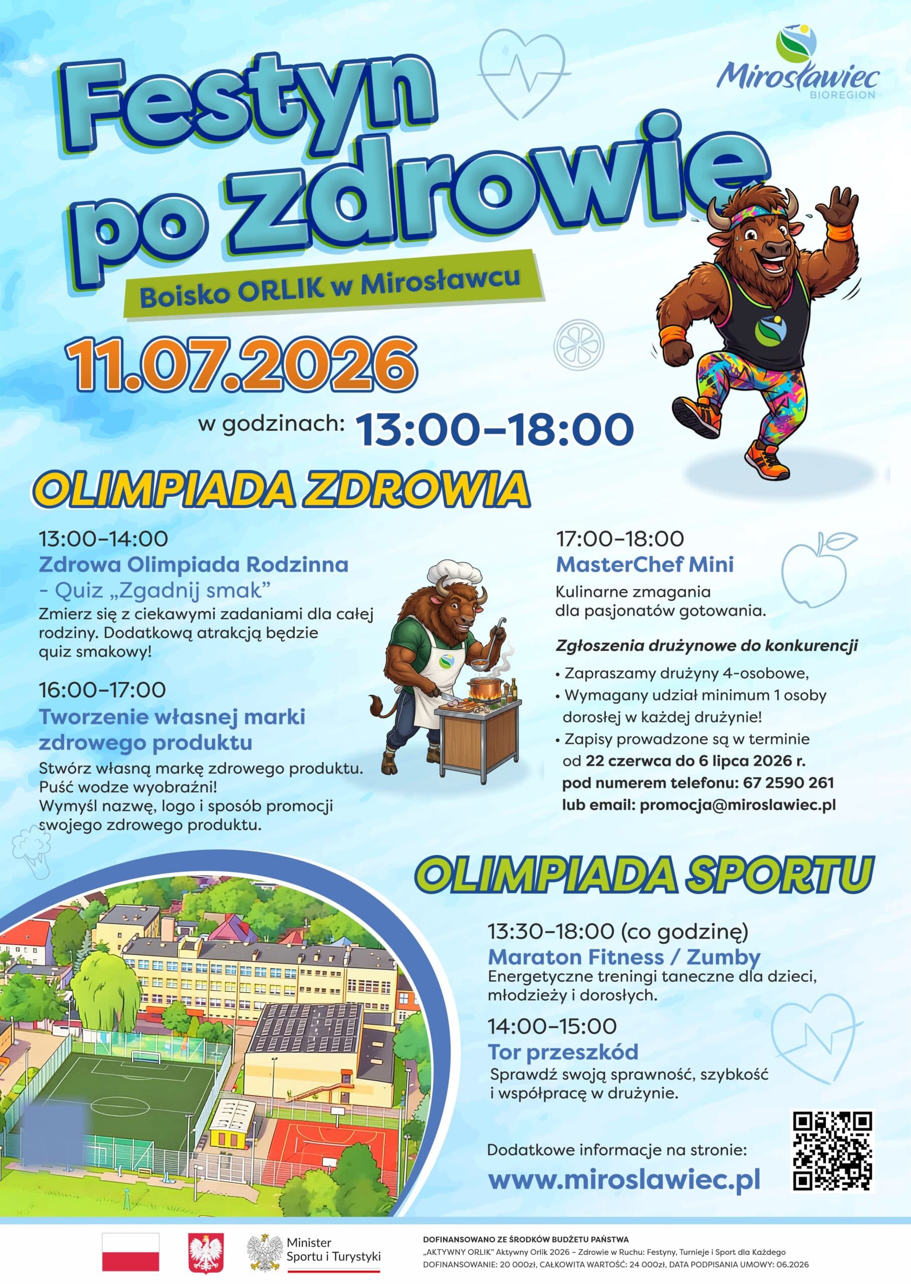 Mirosławiec. Festyn po zdrowie