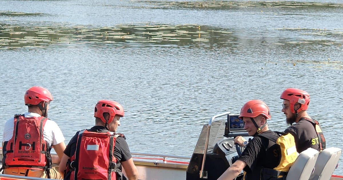 Utonięcie w Maleńcu. Akcja poszukiwawcza trwała kilka godzin